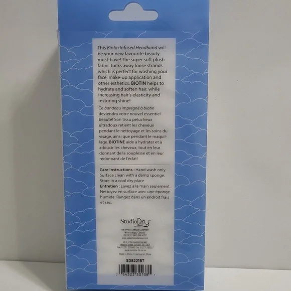 Light Blue Headband - Picture 2 of 2